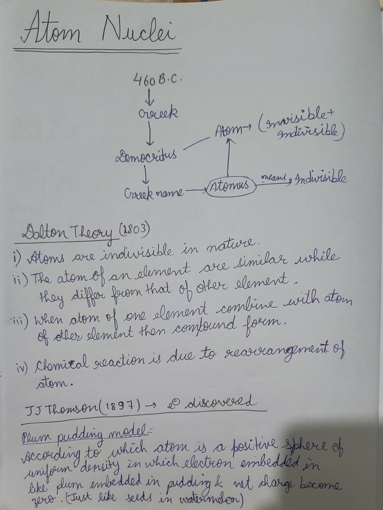 Atom Notes | PDF