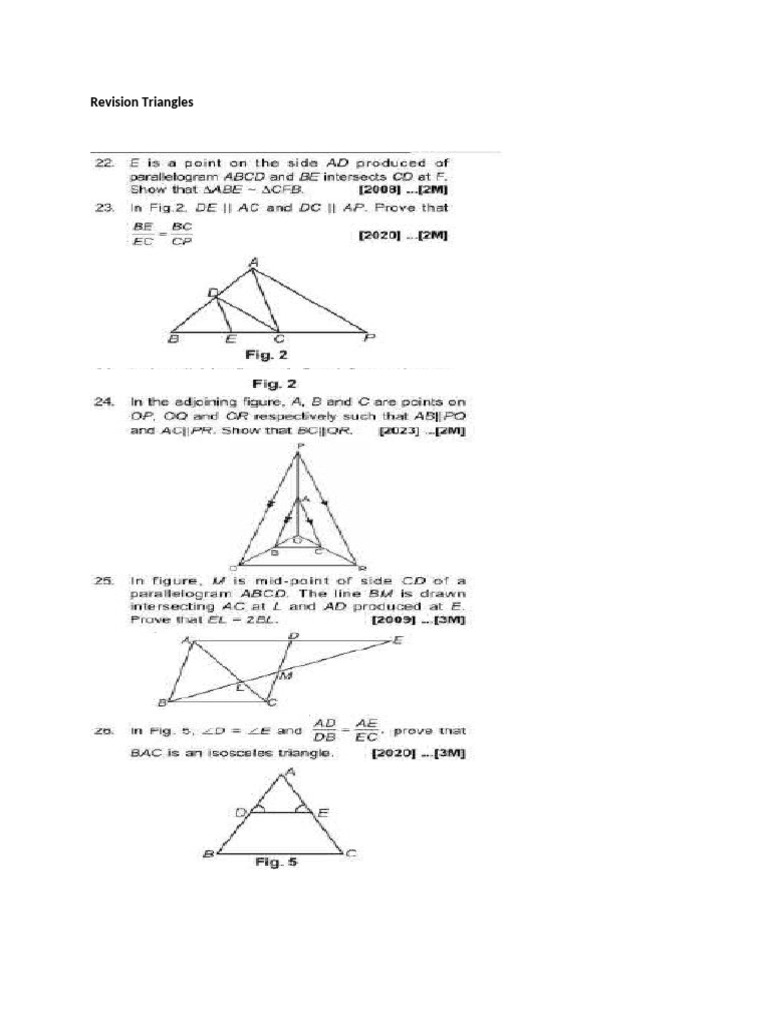 Triangles | PDF