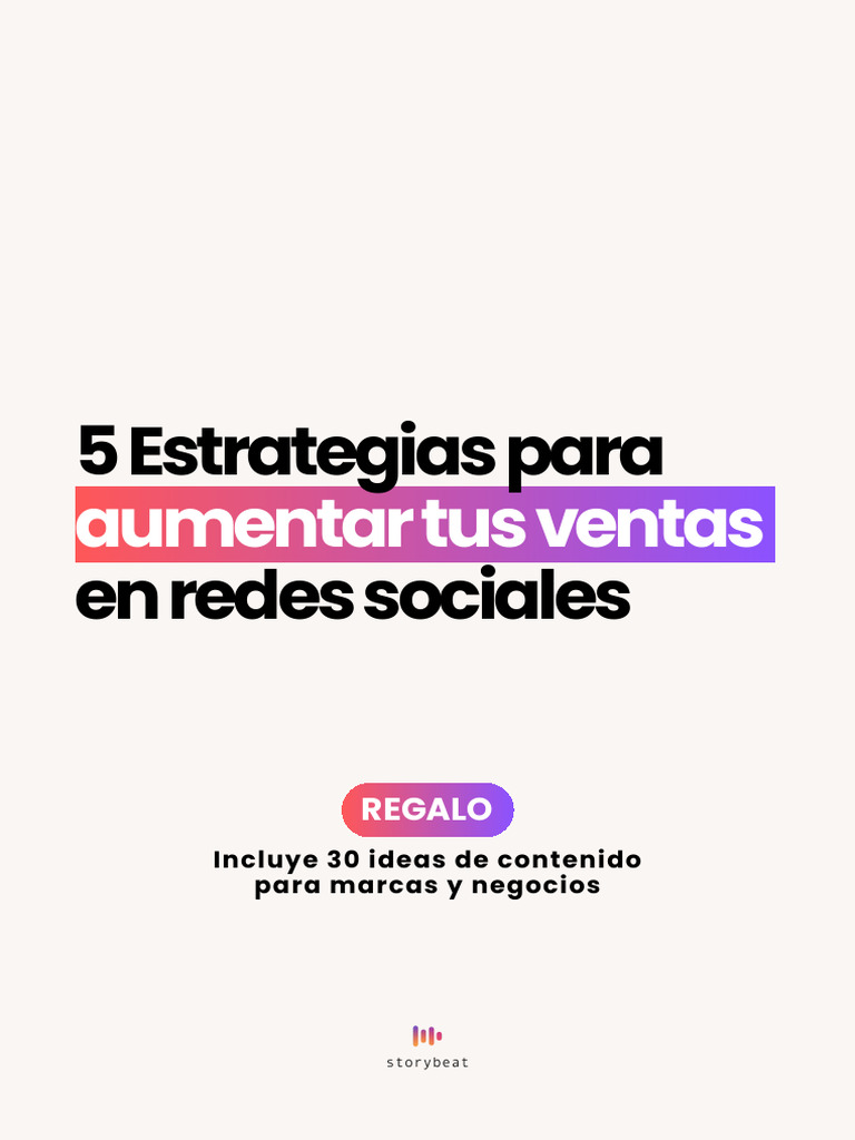 Estrategias para Vender en Redes Sociales | PDF | Marca | Internet
