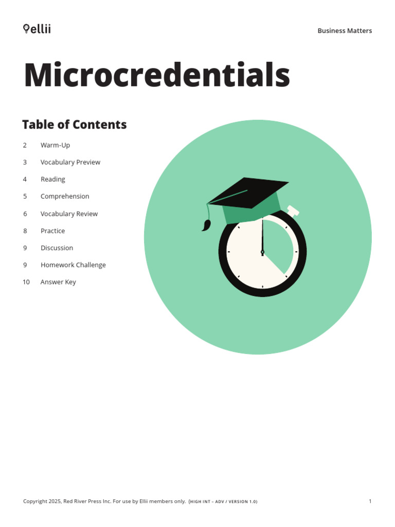 Understanding Microcredentials in Business | PDF | Educational ...