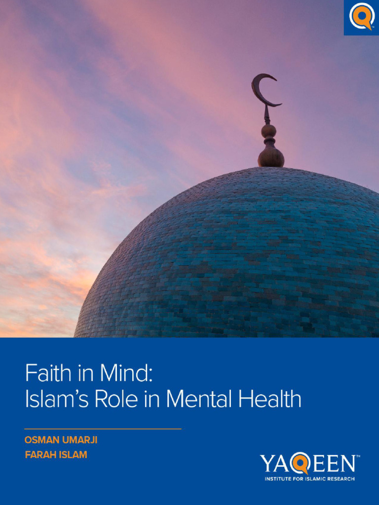Islam's Impact on Mental Health | PDF | Mental Health | Mental Disorder