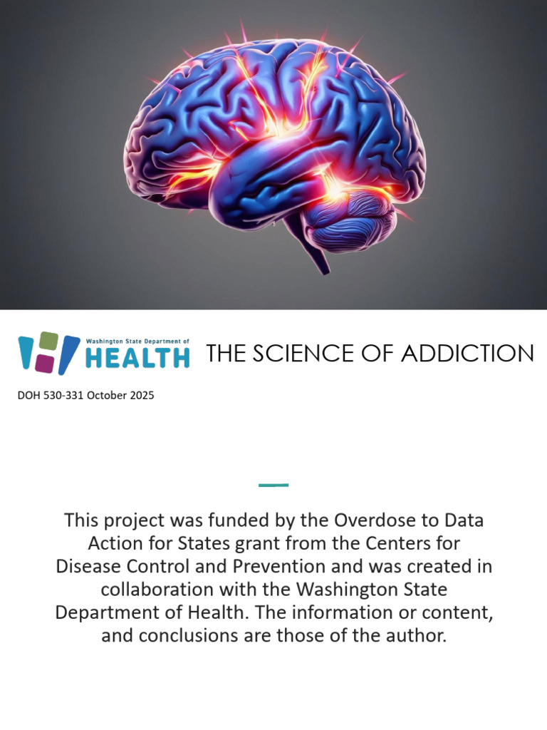 TheScienceOfAddiction | PDF | Substance Abuse | Substance Dependence