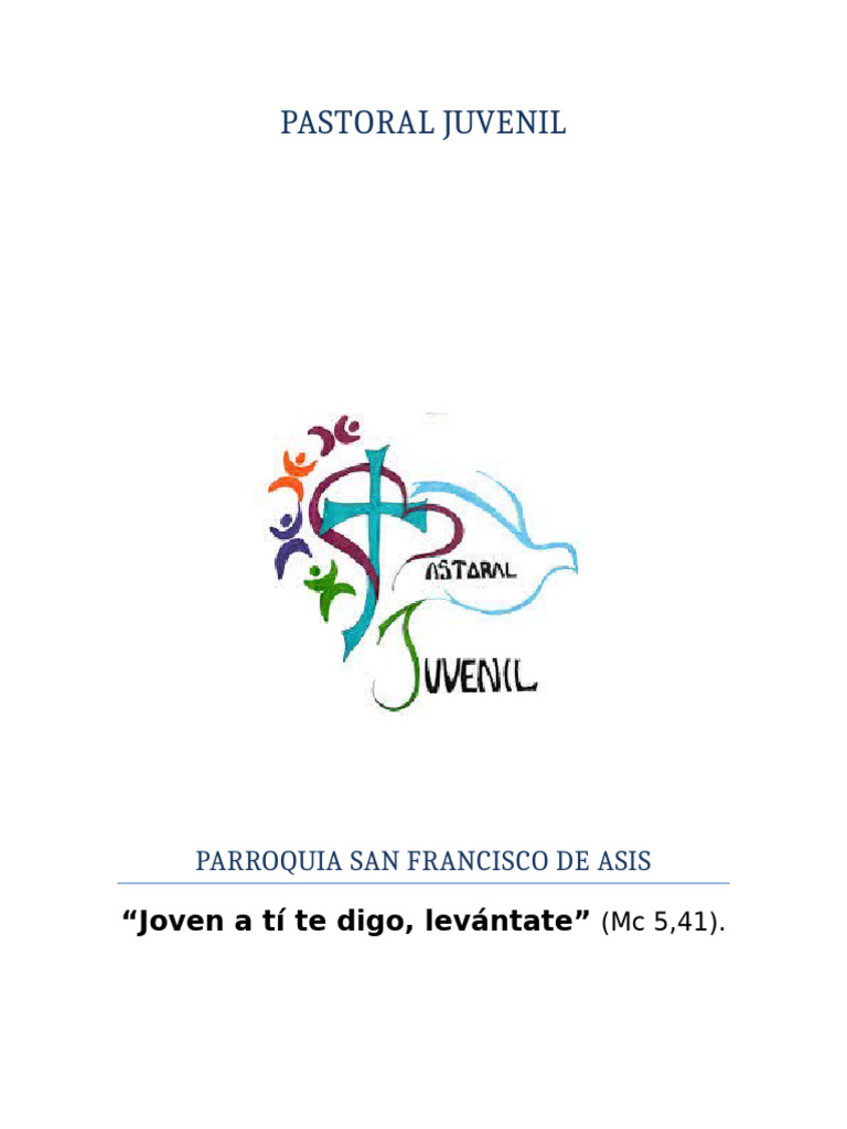 Manual de Pastoral Juvenil Parroquial | PDF | Iglesia Católica | Jesús
