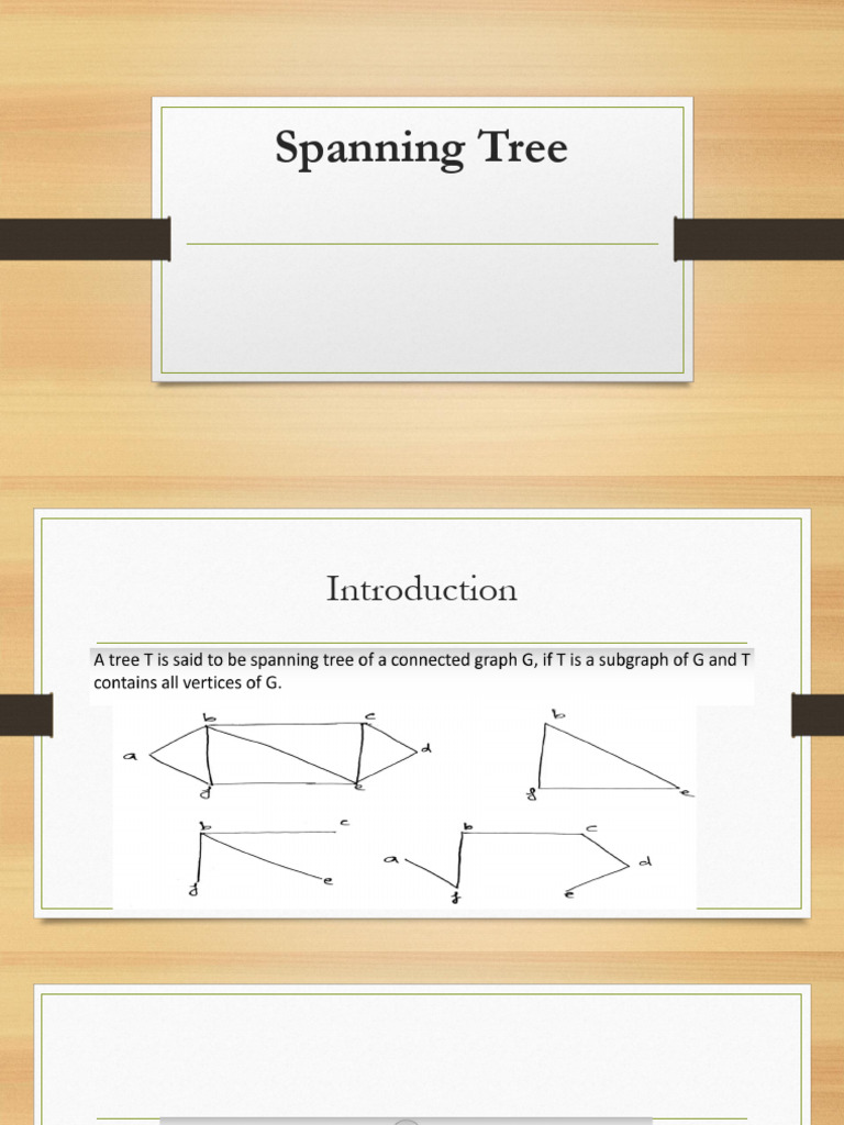 Spanning Tree | PDF