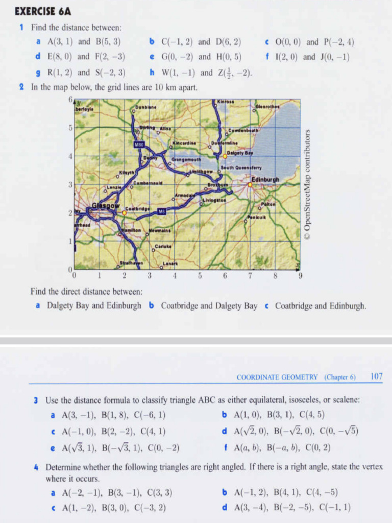 Math Ext Coordinate Geometry | PDF