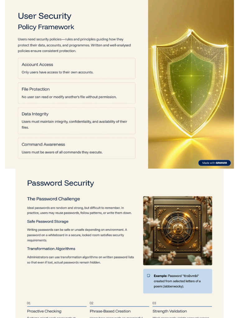 User Security | PDF