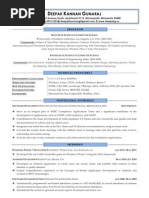 Deepak Gunaraj Resume