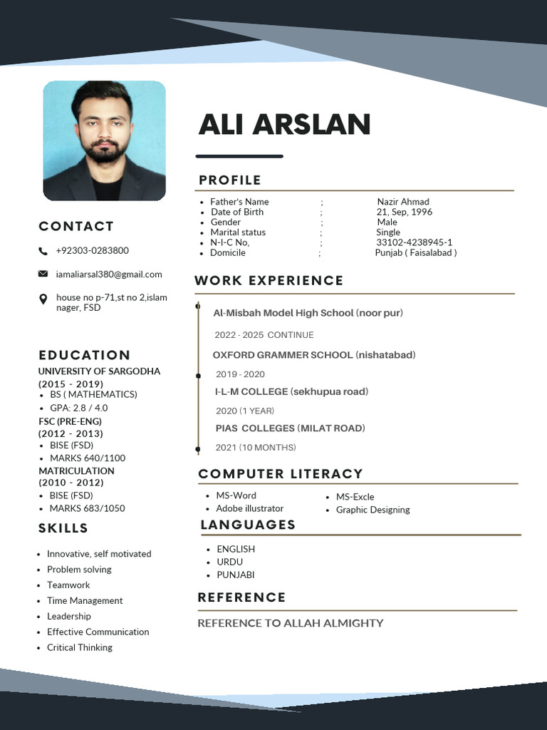 CV 3 | PDF