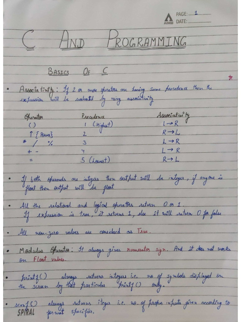 Programming and Data Structures | PDF