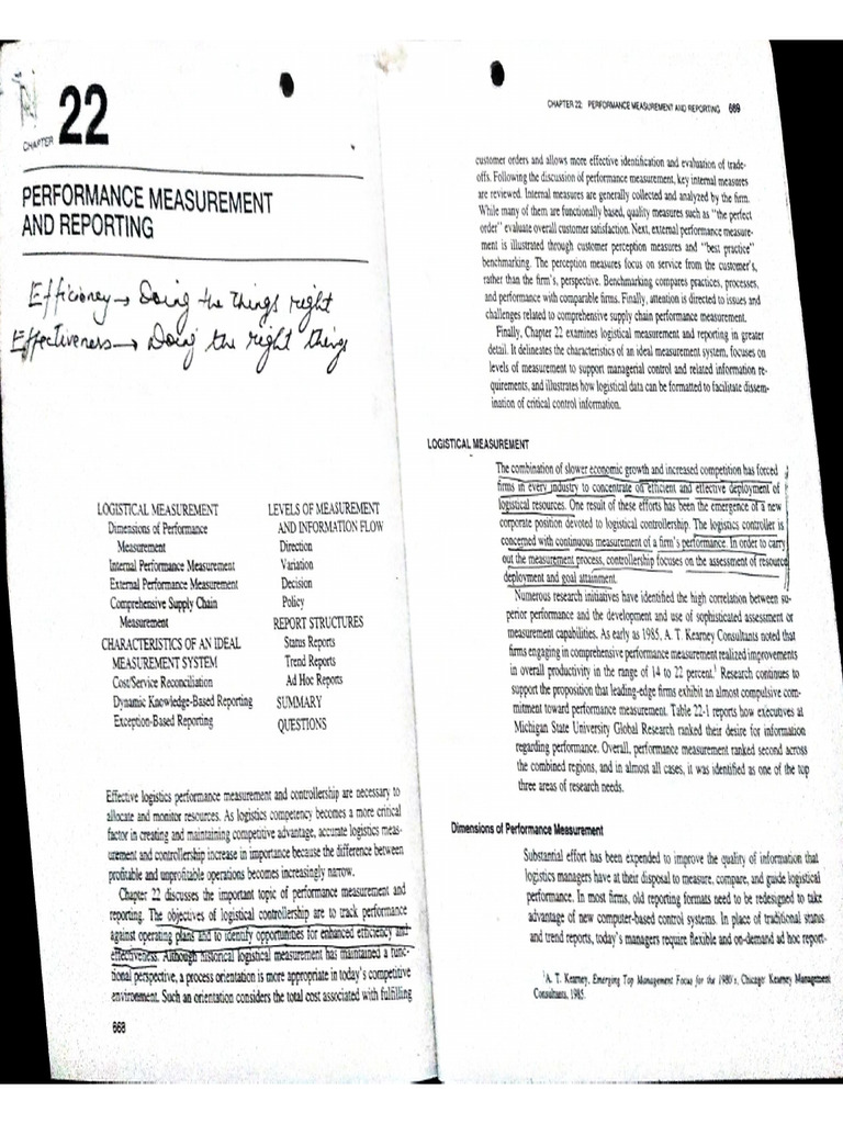 7 Performance Measurement | PDF