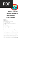 Coddy Python Fundamentals Course | PDF | Control Flow | Python ...
