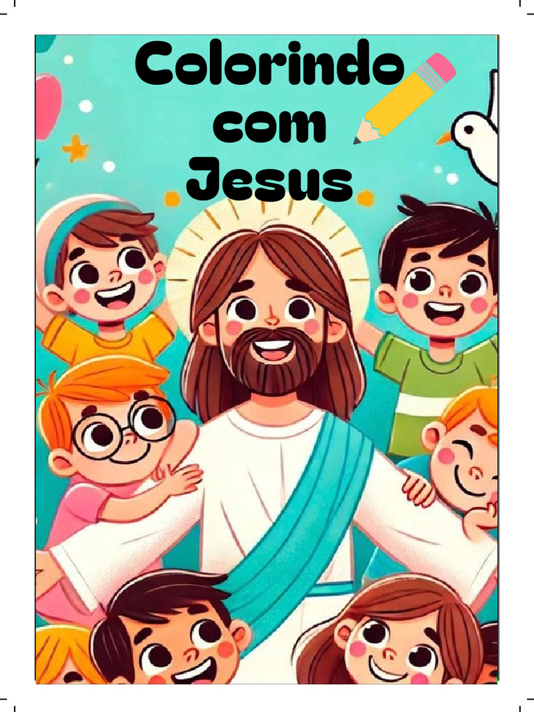 Colorindo Com Jesus PDF | PDF