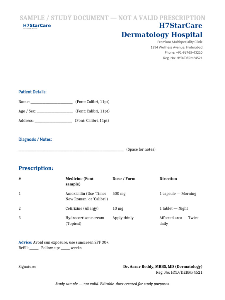 editable-dermatology-prescription-sample-pdf-medical-prescription