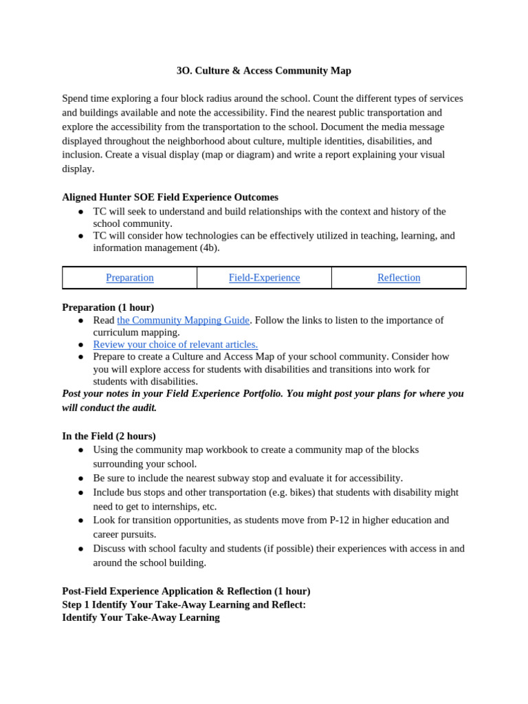 Community Mapping for Accessibility | PDF | Learning | Accuracy And ...