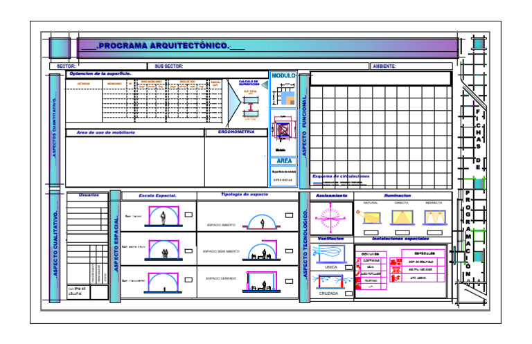 Modelo de Ficha Programatica 2025 T3-Model | PDF