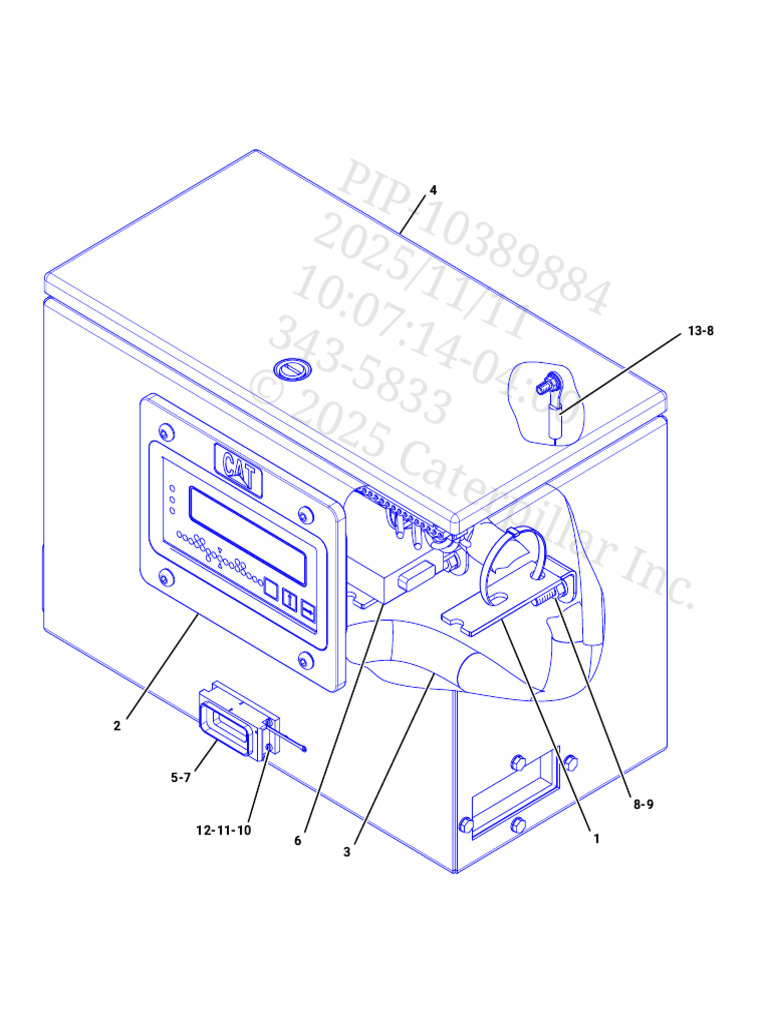 Lista de Piezas Caterpillar 343-5833 | PDF
