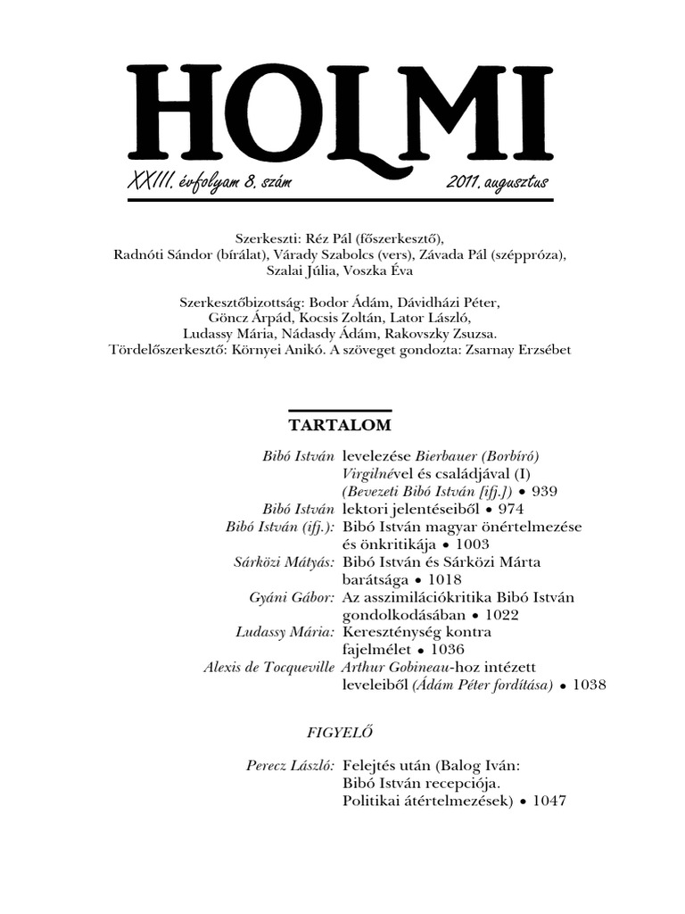 Holmi 2011 08 | PDF
