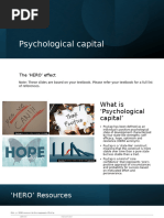 Psychological Capital for Competitive Edge | PDF | Self Efficacy
