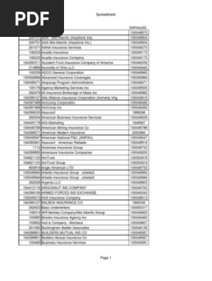 Spreadsheet