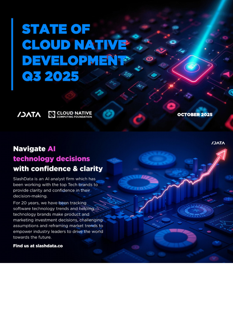 Cloud Native Development Insights Q3 2025 | PDF | Cloud Computing ...