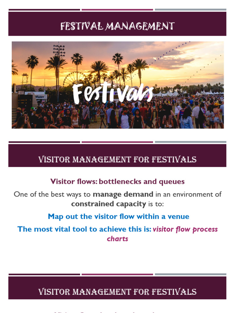 Festival Management Presentation7. | PDF | Forecasting
