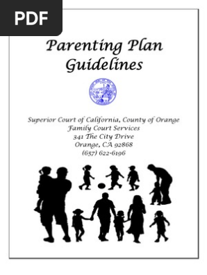 Guide for Parenting Plan