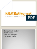 Malaysian Writers