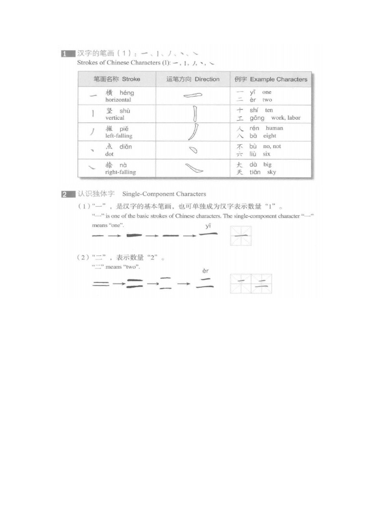 Chinese 1 | PDF