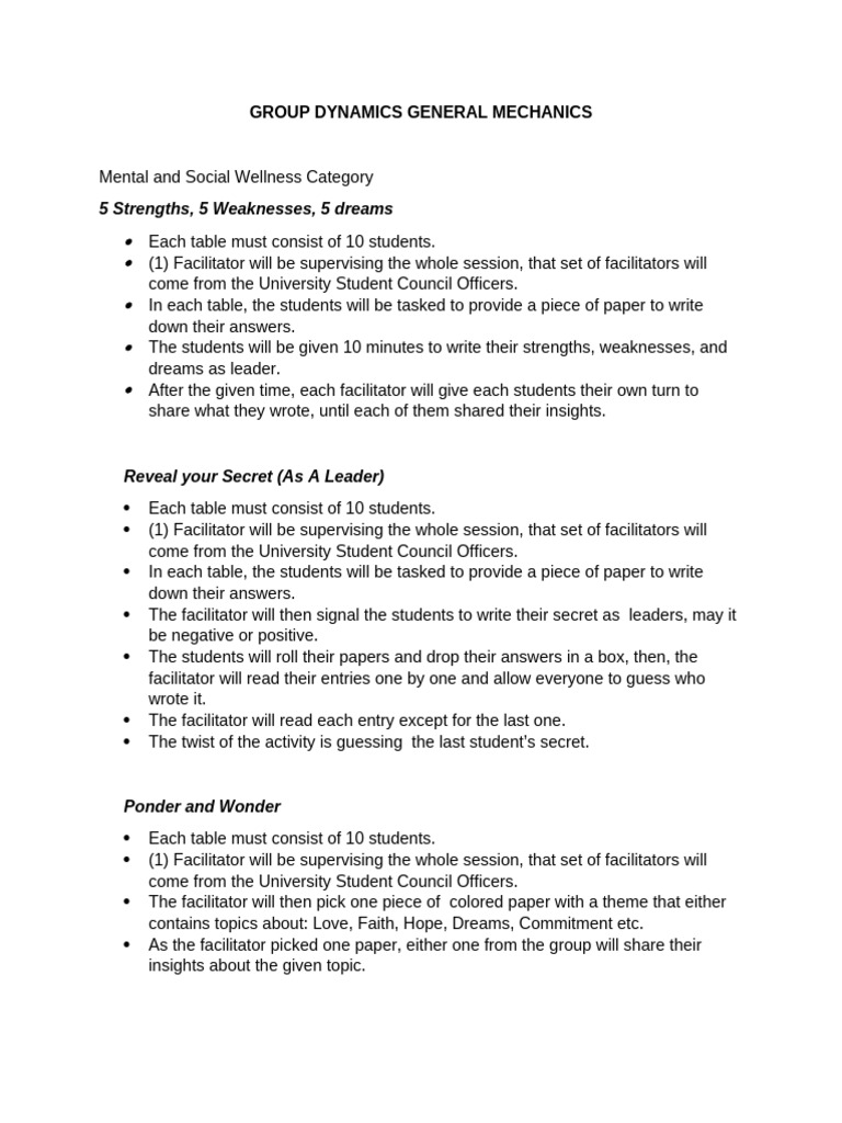 Group Dynamics | PDF