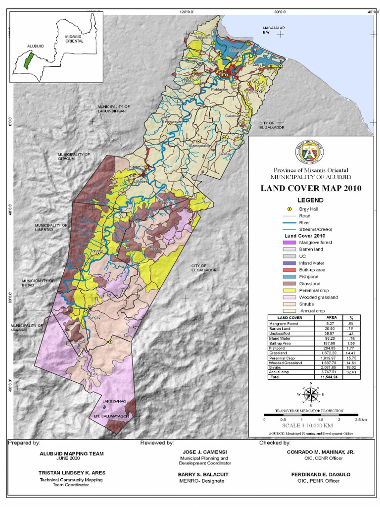 Land Cover Map | PDF
