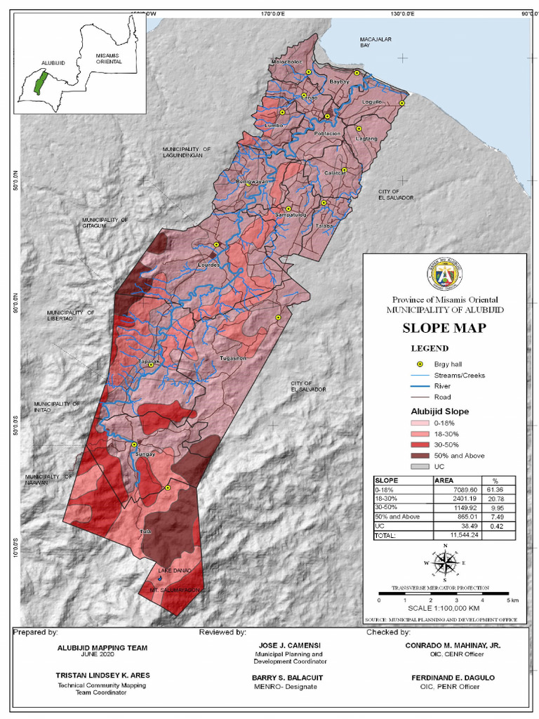 Slope Map | PDF