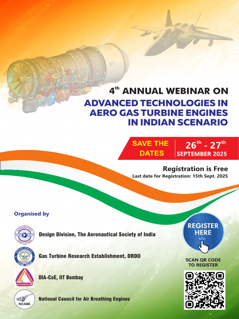 Advanced Aero Gas Turbine Webinar 2025 | PDF | Engines | Engineering