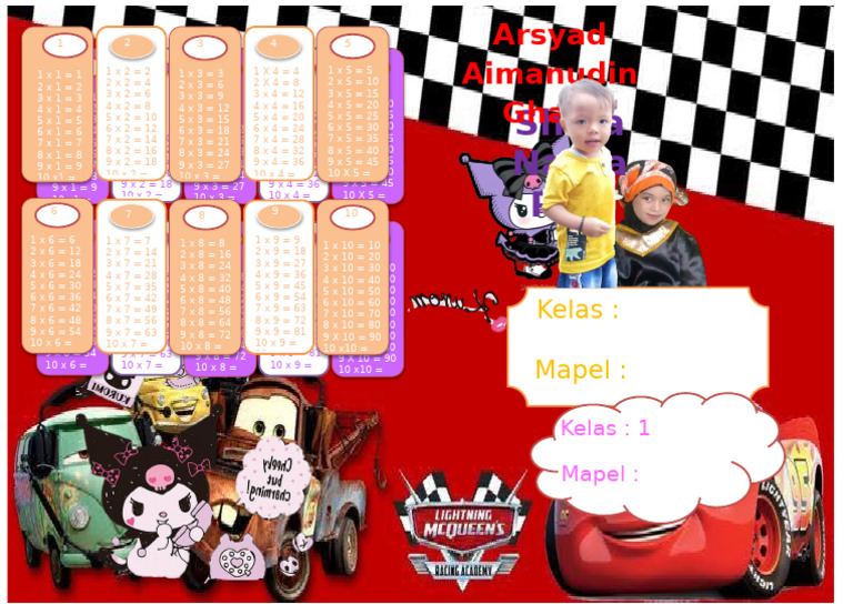 Multiplication Table for Grade 1 | PDF