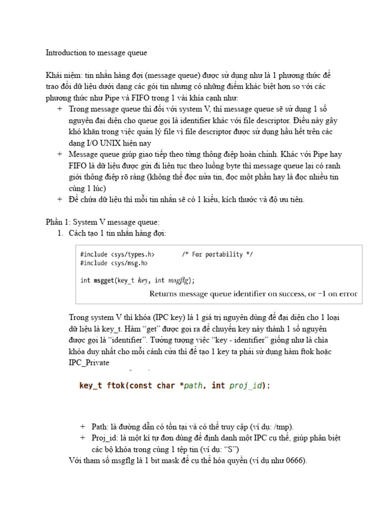 Introduction To Message - Queue | PDF