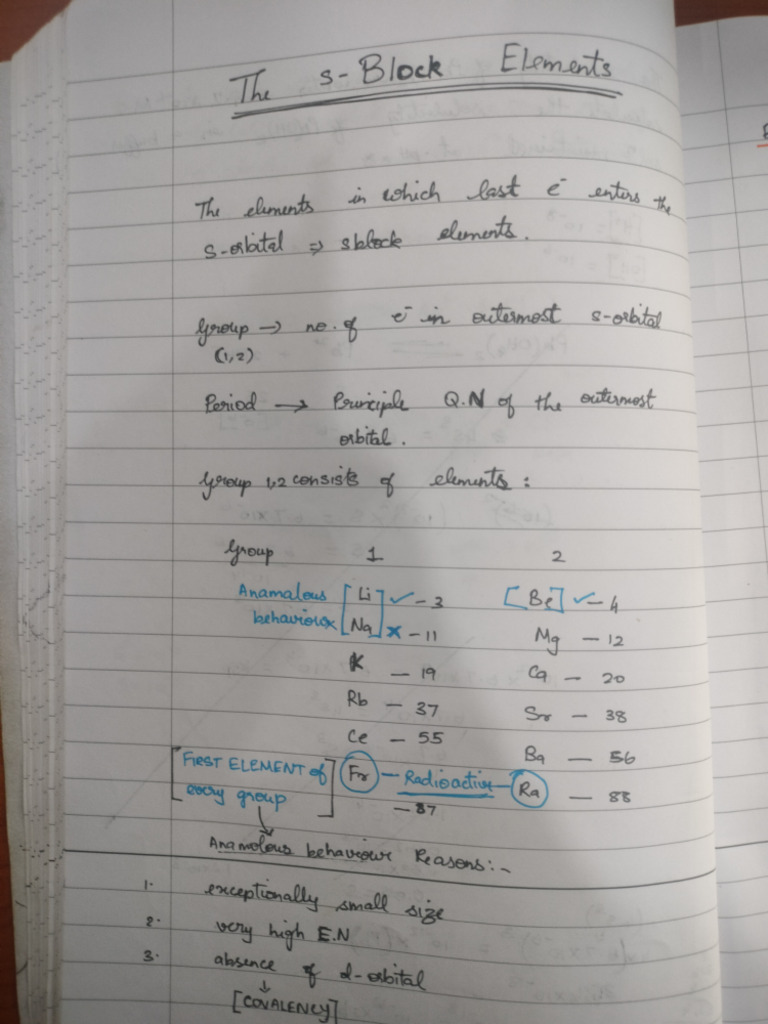 S Block | PDF