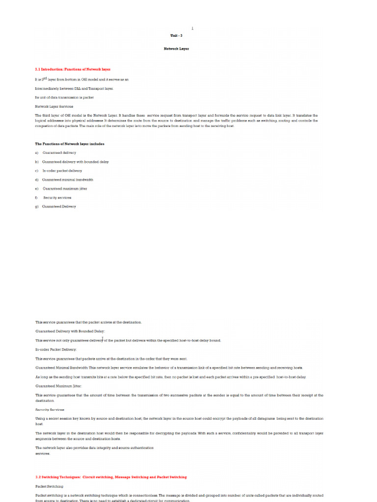 Unit 3 | PDF