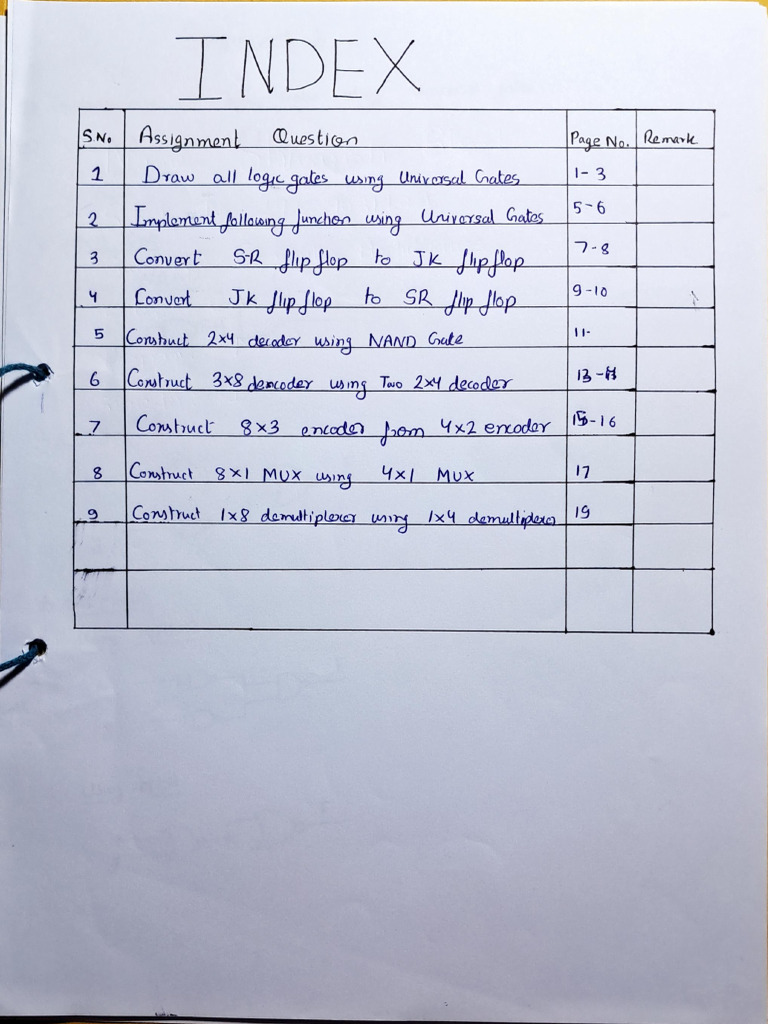 CA Assignment Reference | PDF
