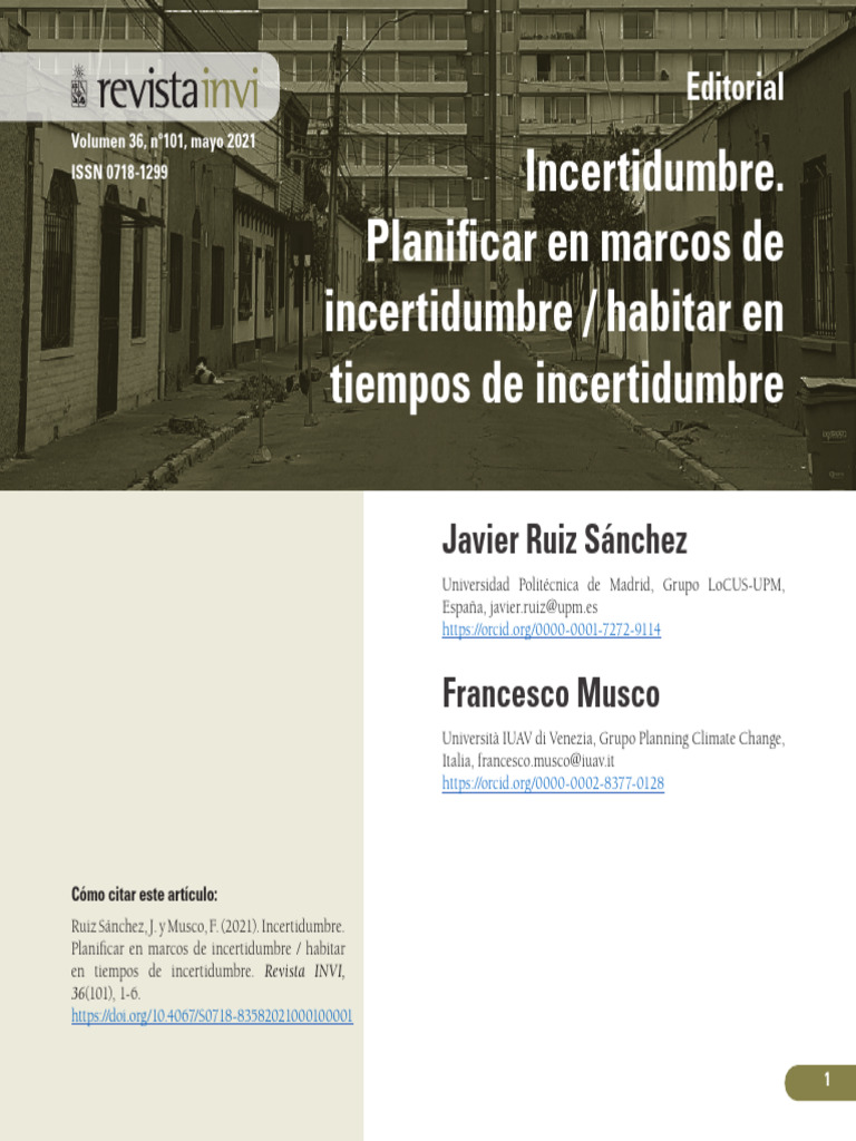 Planificación en Tiempos de Incertidumbre | PDF | Tsunami | Sincero