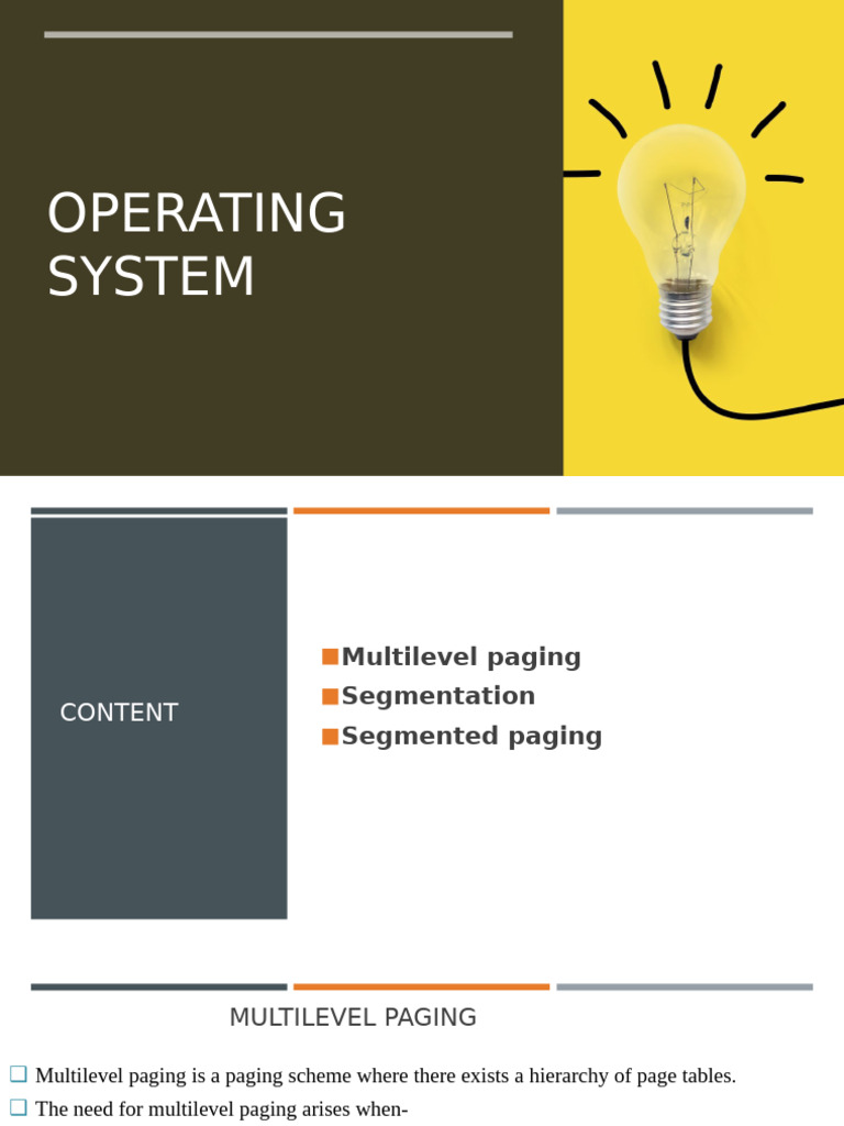 Lec 17 Memory Management Part 3 | PDF | Operating System Technology ...