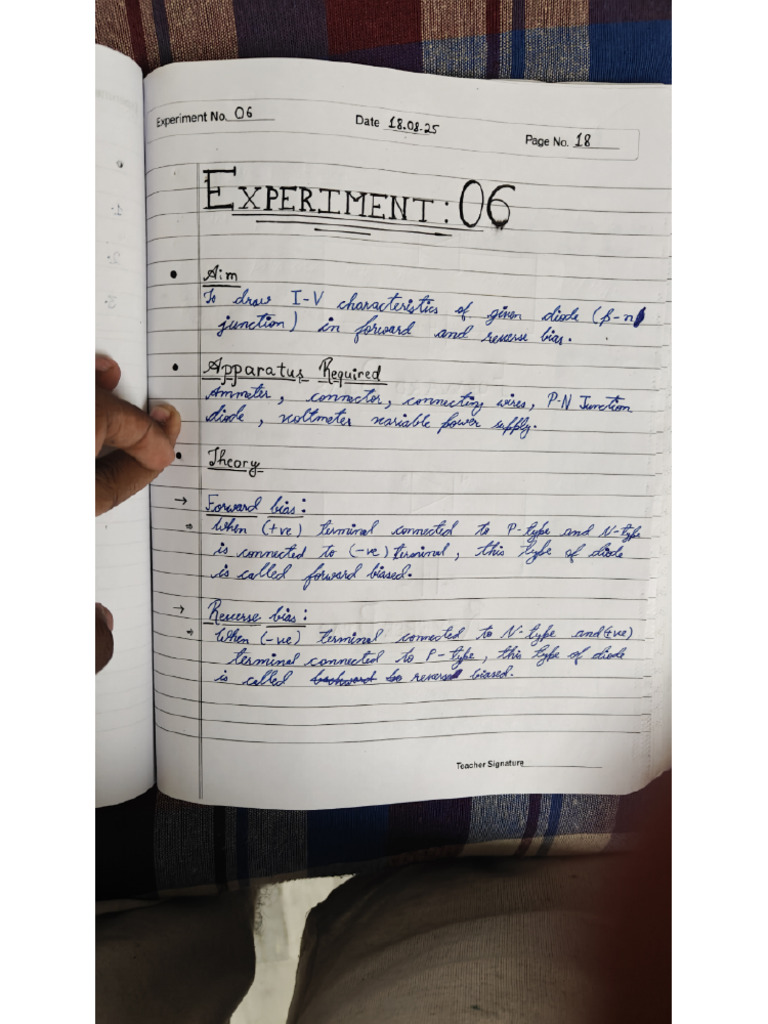 Physics Exp 6 | PDF