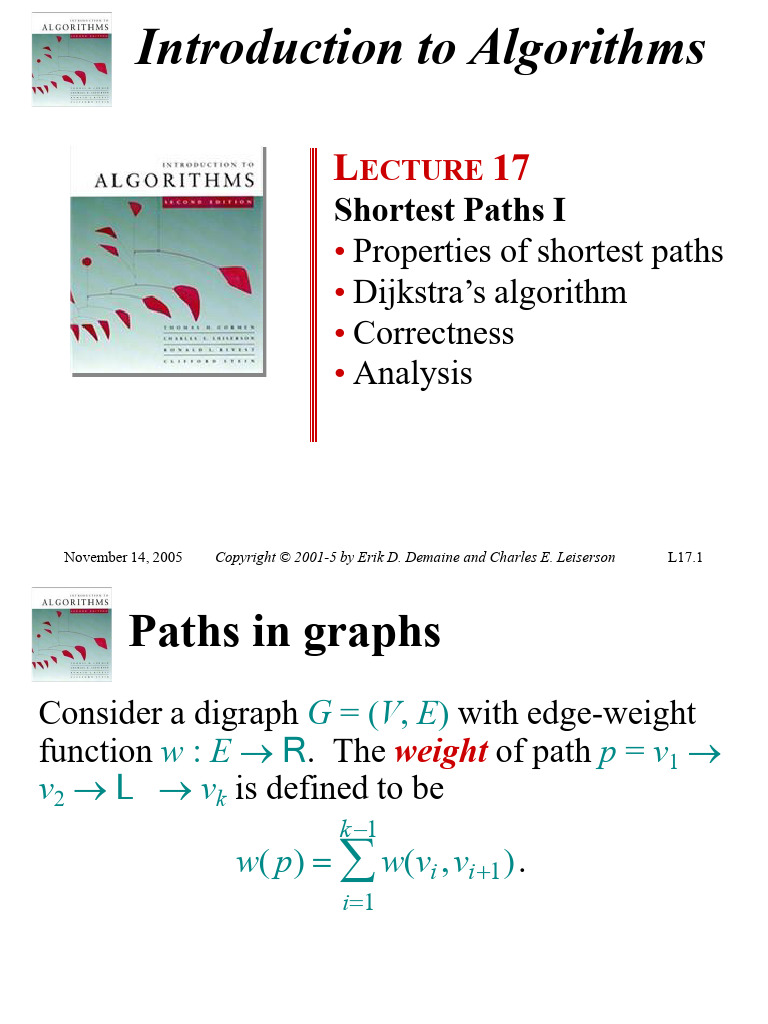 Dijkstras Shortest Path | PDF | Applied Mathematics | Algorithms And ...