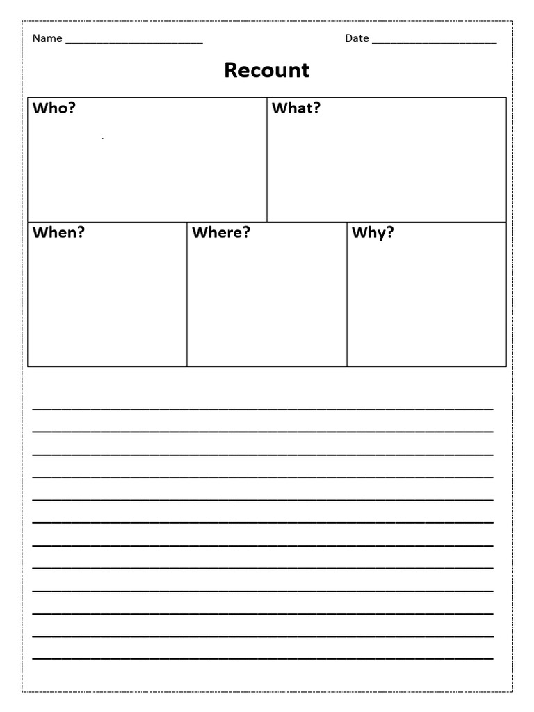 RecountTemplate 1 | PDF