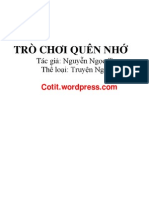 Tro Choi Quen Nho - Nguyen Ngoc Tu