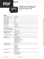 SpaceLogic RP-C Pro Controller Specs | PDF | Relay | Usb