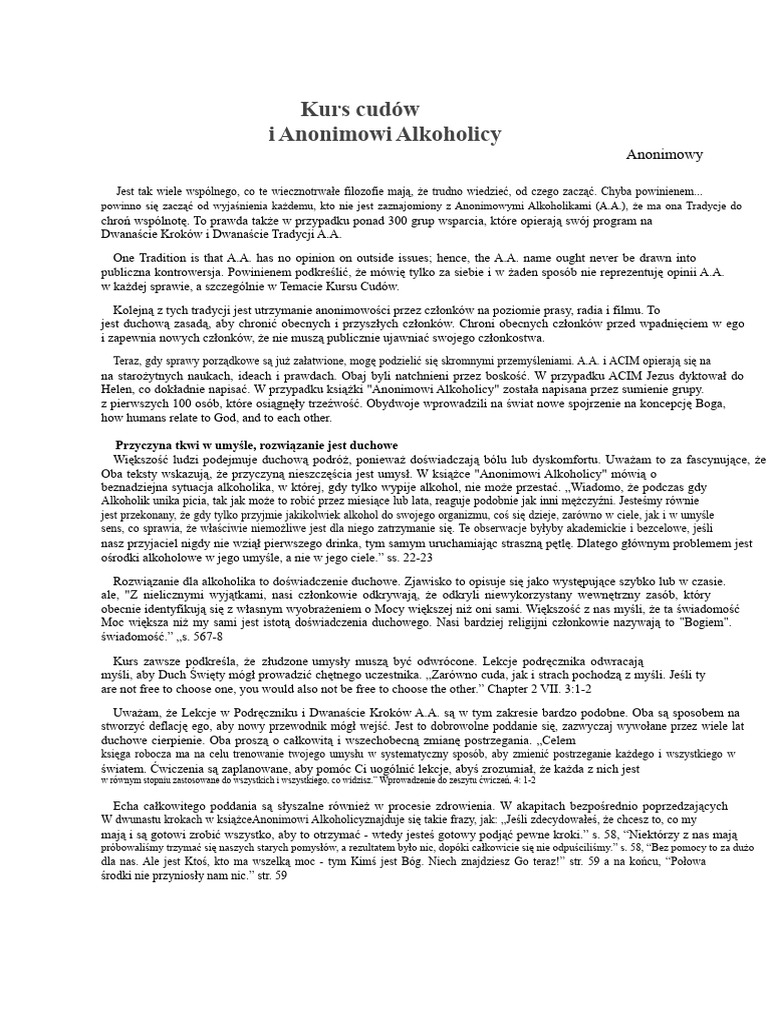 Acim AA | PDF