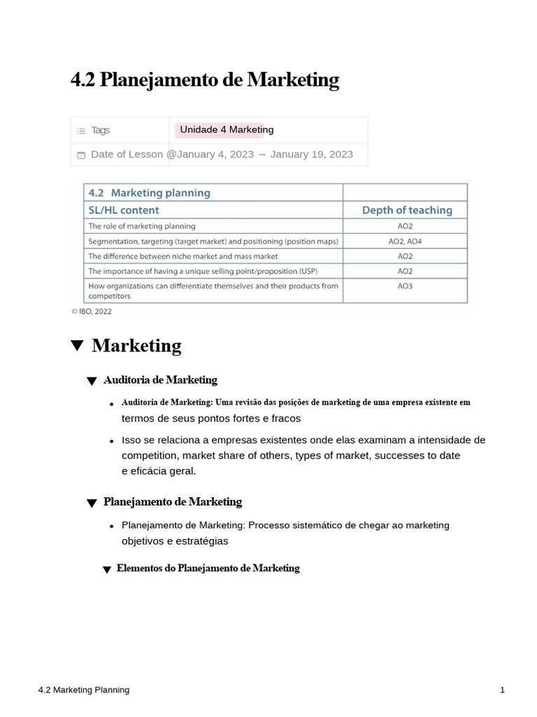 Planejamento de Marketing e Segmentação | PDF | Marketing | Segmentação ...