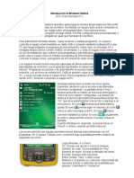 Introducción Al Windows Mobile