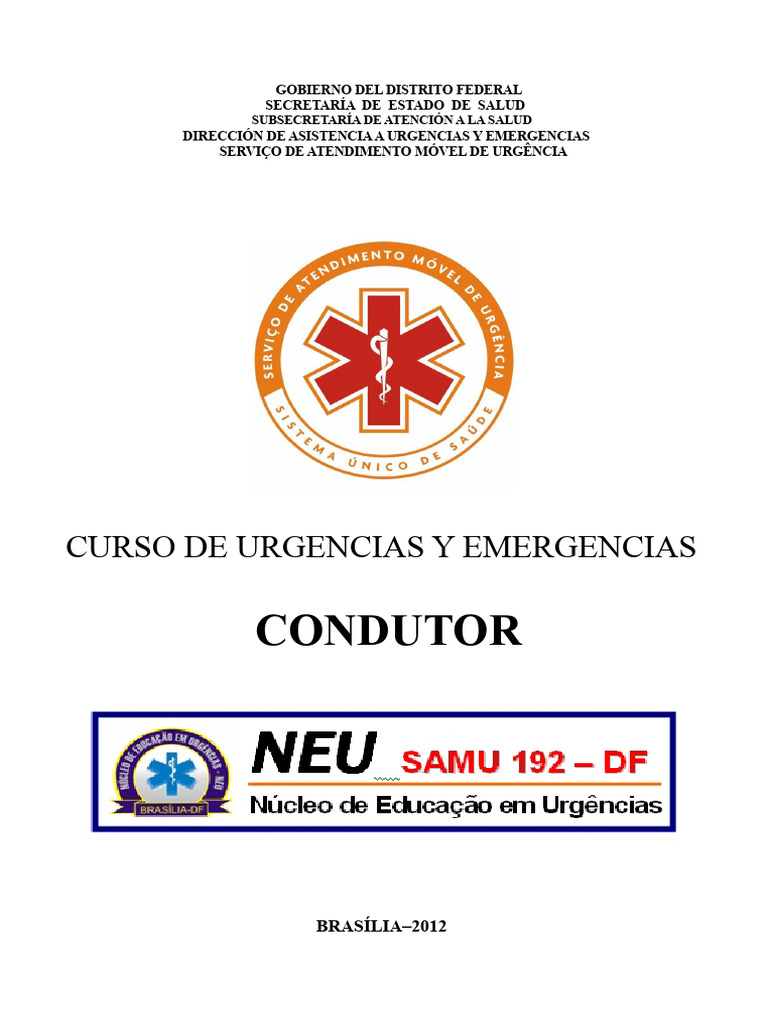 Curso de Urgencias y Emergencias SAMU 192 | PDF | Reanimación ...
