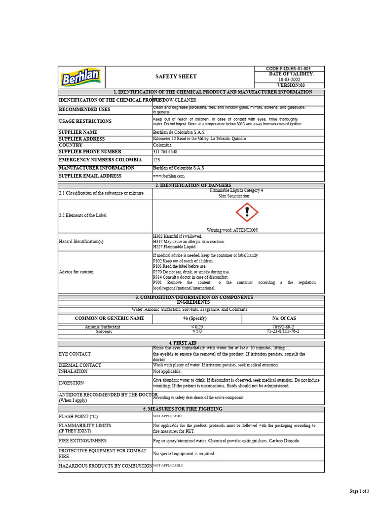 window-cleaner-safety-data-sheet-pdf-chemical-substances-chemistry