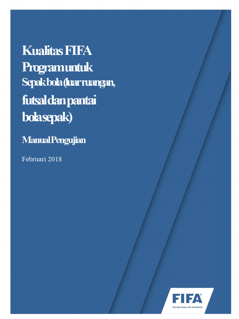 Panduan Kualitas Bola Sepak FIFA | PDF